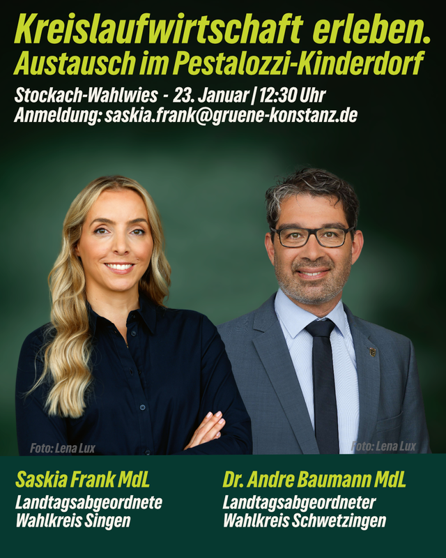 Besuch Dr. Andre Baumann MdL