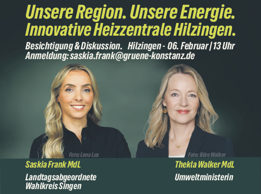 Besuch von Umweltministerin Thekla Walker in Hilzingen