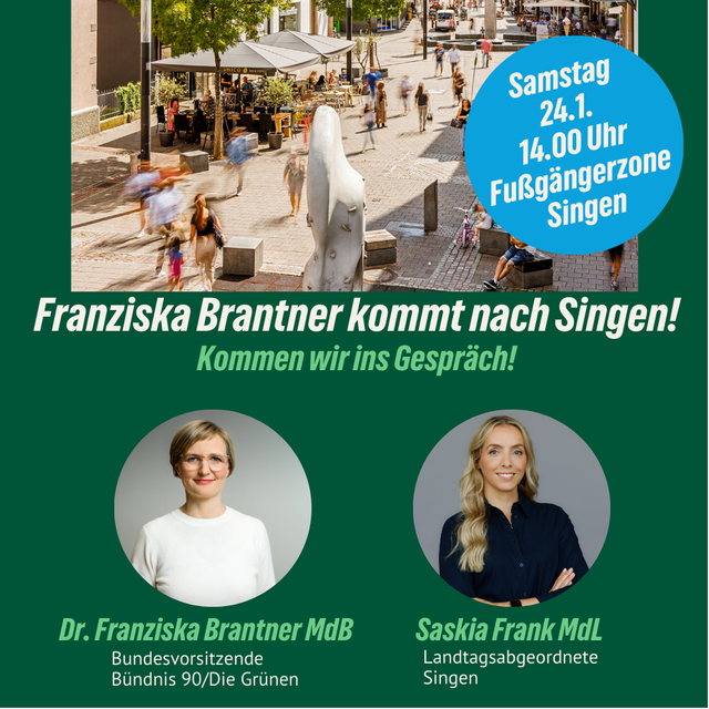 Mit Franziska Brantner im Gespräch
