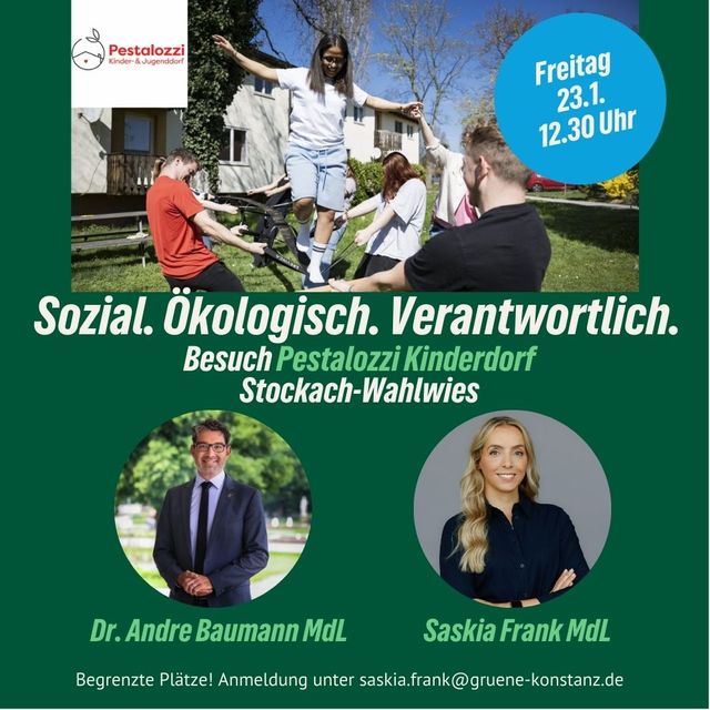 Besuch Dr. Andre Baumann MdL